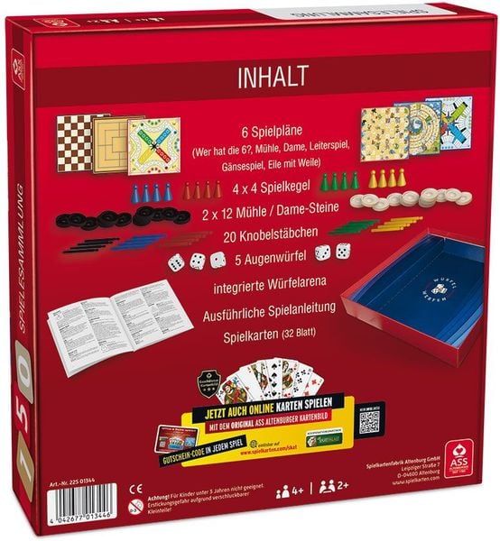 Produktbild: Spielesammlung 150 Spielm&ouml;glichkeiten