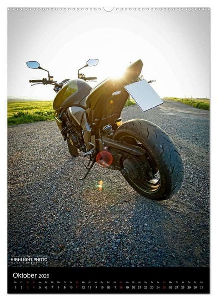 Produktbild: HONDA CB1000R (hochwertiger Premium Wandkalender 2026 DIN A2 hoch), Kunstdruck in Hochglanz