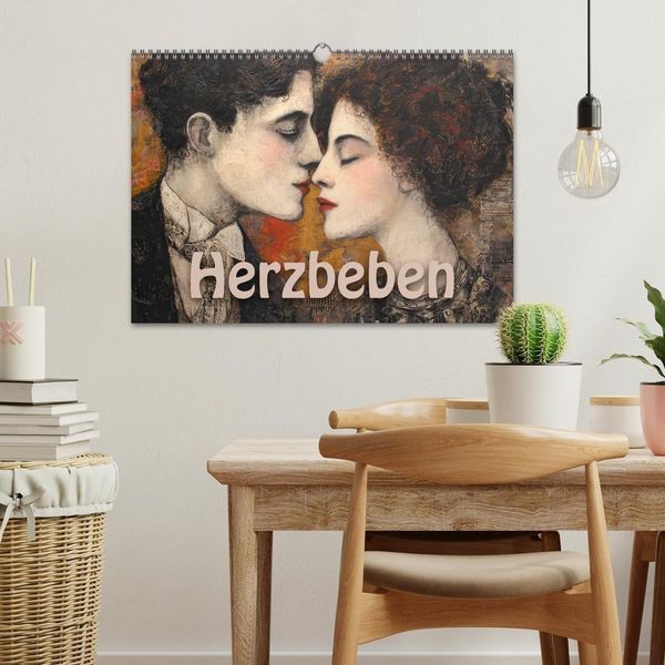 Produktbild: Herzbeben (Wandkalender 2027 DIN A3 quer), CALVENDO Monatskalender