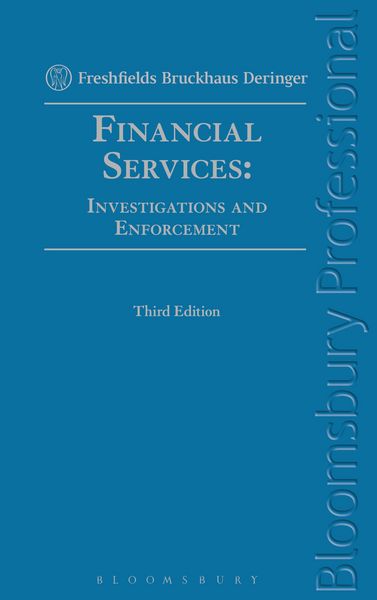 Produktbild: Freshfields Bruckhaus Deringer: Financial Services: Investig