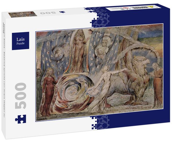 Lais Puzzle William Blake - Beatrice spricht von ihrem Wagen zu Dante 500 Teile
