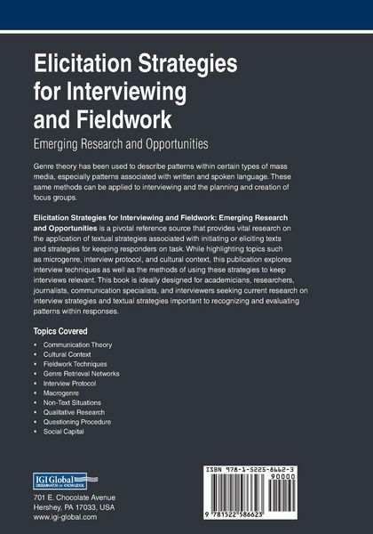 Produktbild: Elicitation Strategies for Interviewing and Fieldwork