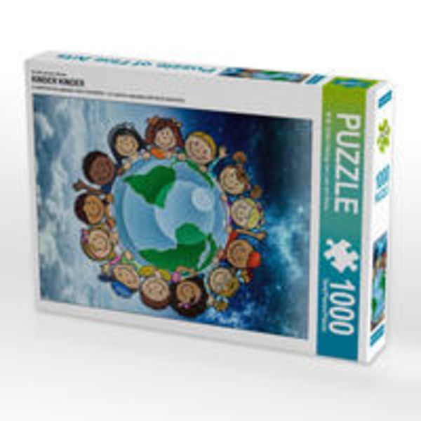 CALVENDO Puzzle Ein Motiv aus dem Kalender KINDER KINDER | 1000 Teile Lege-Größe 64x48cm Foto-Puzzle für glückliche Stunden