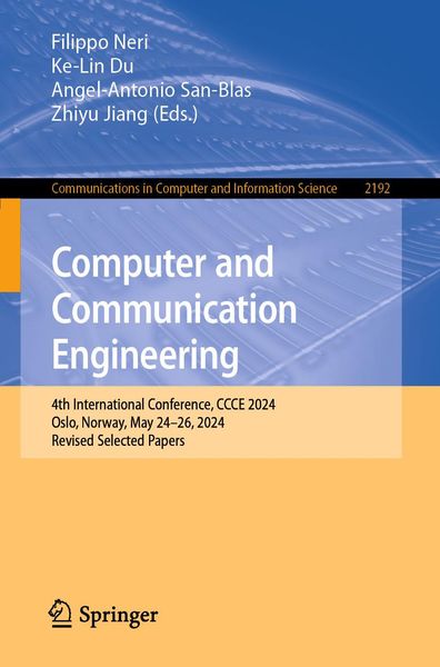 Produktbild: Computer and Communication Engineering