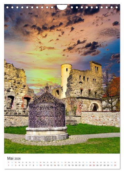 Produktbild: Heidenheim und Umgebung (Wandkalender 2026 DIN A4 hoch), CALVENDO Monatskalender