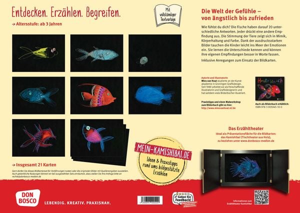 Produktbild: Heute bin ich. Kamishibai Bildkartenset