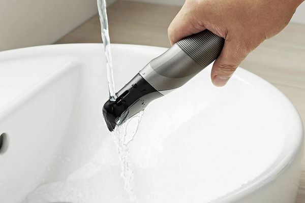 Produktbild: Panasonic Bartschneider, Haarschneider, K&ouml;rperhaartrimmer abwaschbar Silber, Schwarz
