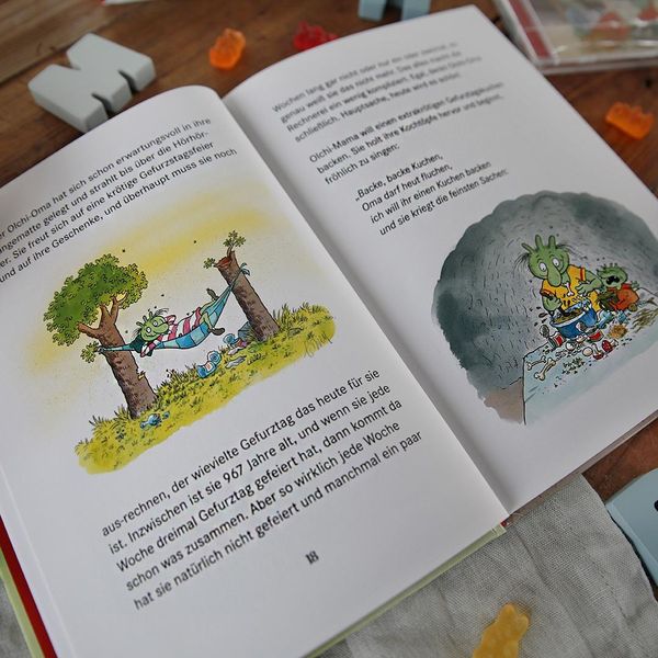 Produktbild: Die Olchis finden einen Schatz und andere kr&ouml;tige Abenteuer