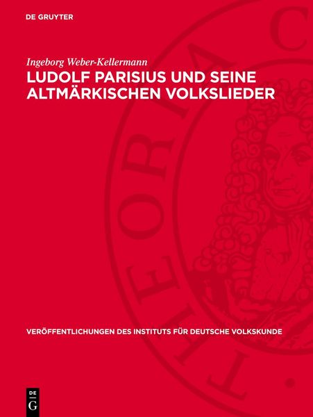 Produktbild: Ludolf Parisius und seine altm&auml;rkischen Volkslieder