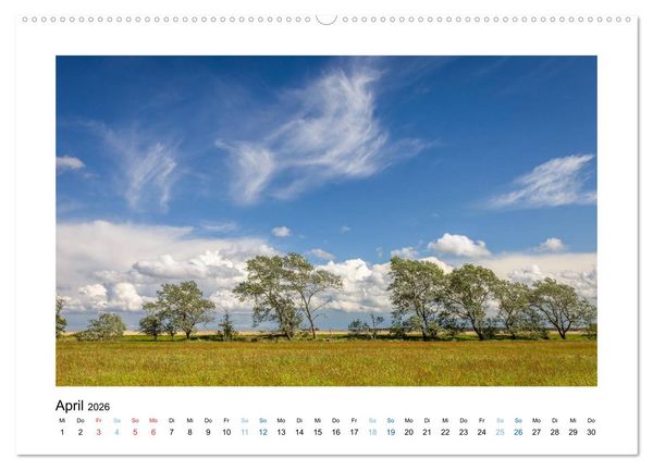 Produktbild: Fischland - Dar&szlig; - Zingst: Zwischen Meer und Bodden (hochwertiger Premium Wandkalender 2026 DIN A2 quer), Kunstdruck in Hochglanz