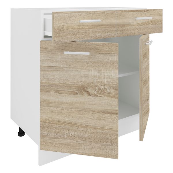 Produktbild: K&uuml;chenschrank B 80 cm Unterschrank Schublade Esilo