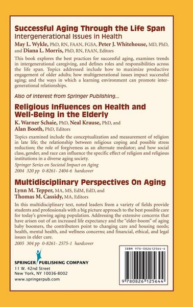 Produktbild: Successful Aging Through the Life Span