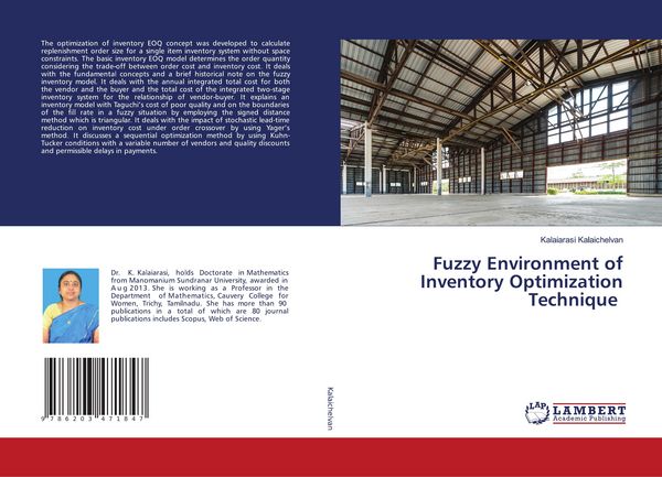 Produktbild: Fuzzy Environment of Inventory Optimization Technique
