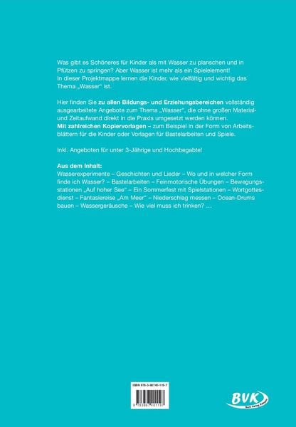 Produktbild: Kita aktiv Projektmappe Wasser