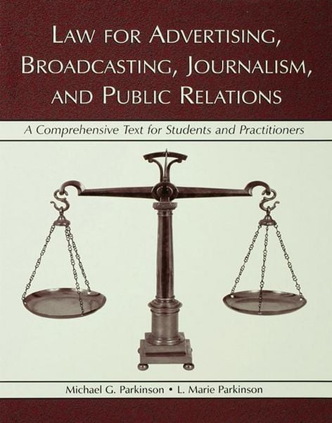 Produktbild: Law for Advertising, Broadcasting, Journalism, and Public Relations