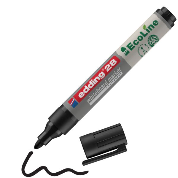 Produktbild: Edding 28 4-28001 Whiteboardmarker Schwarz 1 St.