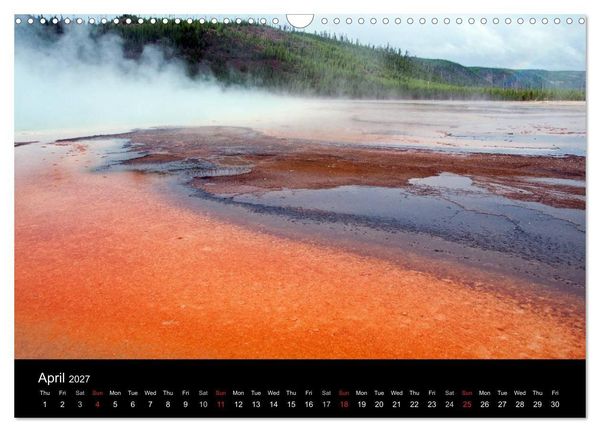 Produktbild: Beautiful Yellowstone and Grand Tetons National Parks (Wall Calendar 2027 DIN A3 landscape), CALVENDO 12 Month Wall Calendar