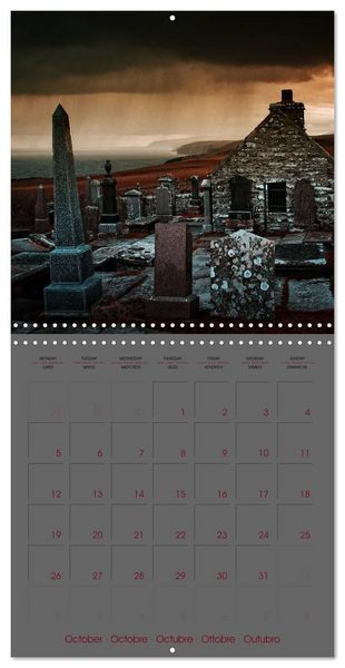 Produktbild: Gothic - Awaiting Darkness (Wall Calendar 2026 12 &times; 12 Inch) CALVENDO 12 Month Wall Calendar