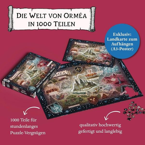 Produktbild: Orm&eacute;a - das offizielle Puzzle aus der Zamonien-Welt von Walter Moers