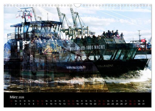 Produktbild: Hamburg-Art (Wandkalender 2026 DIN A3 quer), CALVENDO Monatskalender