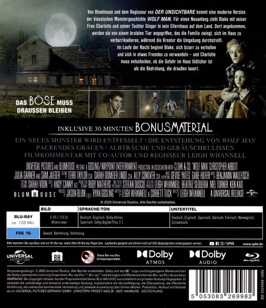 Produktbild: Wolf Man (2025)