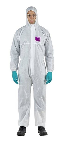 Produktbild: Ansell WH15S-00138-03 AlphaTec&reg; 1500 - Modell 138 Chemikalienschutz, Wei&szlig;, M Kleider-Gr&ouml;&szlig;e: M Wei&szlig;