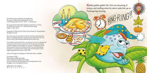 Produktbild: A Pout-Pout Fish: Thanksgiving Friends