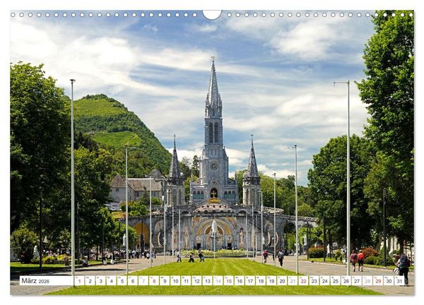Produktbild: Frankreich - die Pyren&auml;en (Wandkalender 2026 DIN A3 quer), CALVENDO Monatskalender