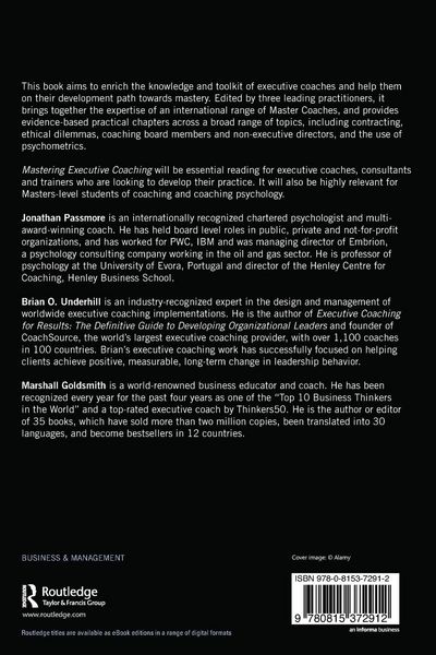 Produktbild: Mastering Executive Coaching
