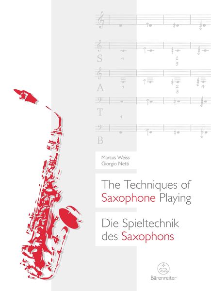 Produktbild: Die Spieltechnik des Saxophons / The Techniques of Saxophone Playing