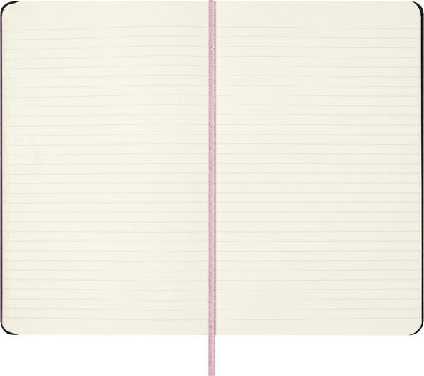 Produktbild: Moleskine X Blackpink Notizbuch L/A5, liniert, fester Einband, Schwarz