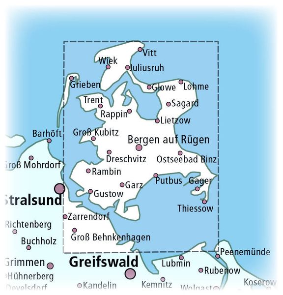Produktbild: Rügen 1:75 000