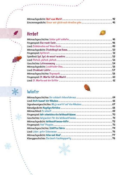 Produktbild: Das Krippen-Jahreszeitenbuch: Morgenkreis