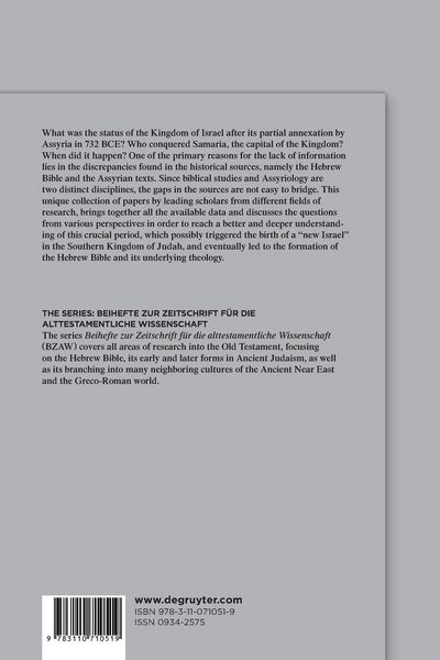 Produktbild: The Last Days of the Kingdom of Israel