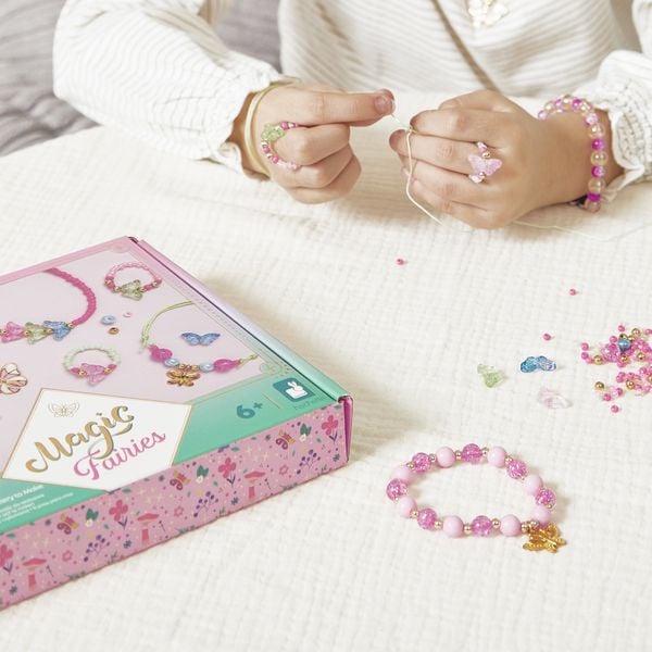 Produktbild: Feenschmuck &ndash; Magisches Bastelset f&uuml;r kreative Kinder (6 Schmuckst&uuml;cke)