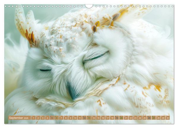 Produktbild: Tierische Tr&auml;umer - Sanft ruhend (Wandkalender 2026 DIN A3 quer), CALVENDO Monatskalender