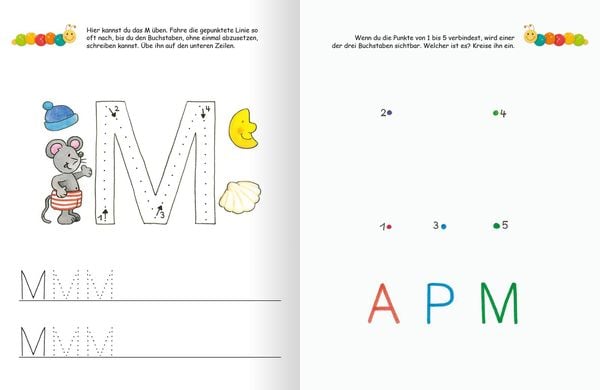 Produktbild: Lernraupe &ndash; Ruckzuck weggewischt! Erste Buchstaben