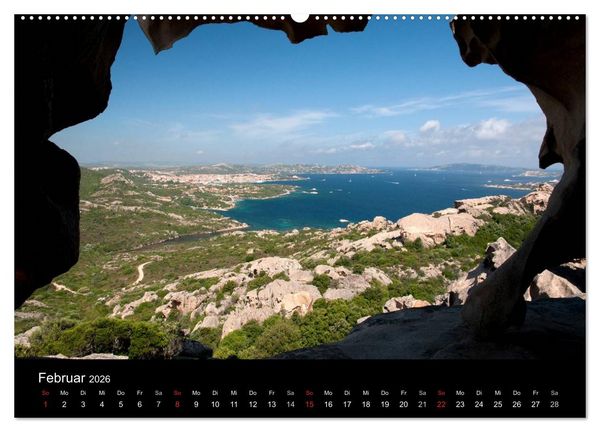 Produktbild: Sardinien Costa Smeralda und der Norden (hochwertiger Premium Wandkalender 2026 DIN A2 quer), Kunstdruck in Hochglanz