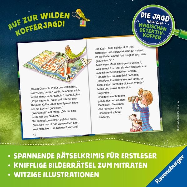 Produktbild: Die Jagd nach dem magischen Detektivkoffer, Band 1 - Die Jagd beginnt!
