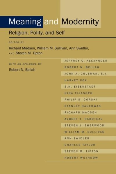 Produktbild: Madsen, R: Meaning & Modernity - Religion, Polity & Self
