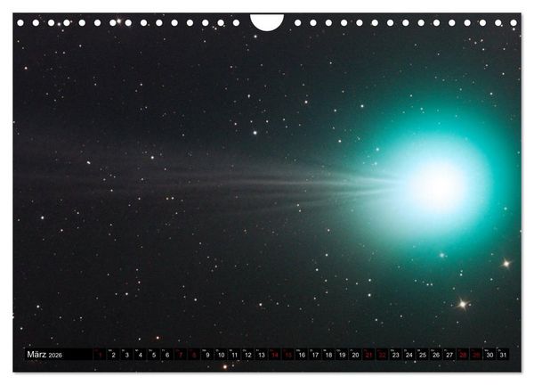 Produktbild: Farbiges Weltall (Wandkalender 2026 DIN A4 quer), CALVENDO Monatskalender