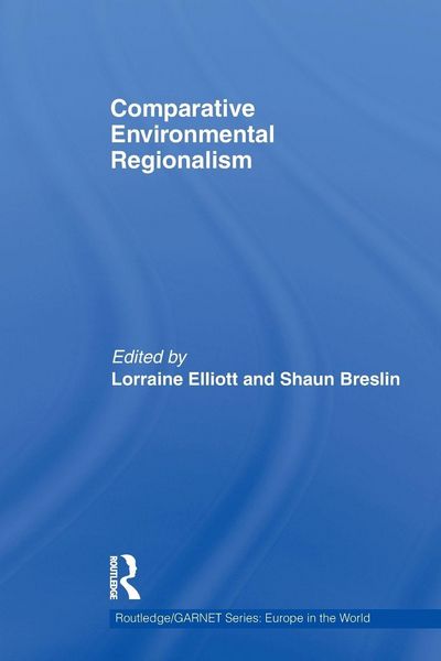 Produktbild: Comparative Environmental Regionalism