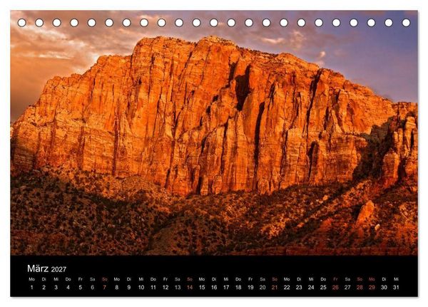 Produktbild: USA - Grandioser S&uuml;dwesten (Tischkalender 2027 DIN A5 quer), CALVENDO Monatskalender