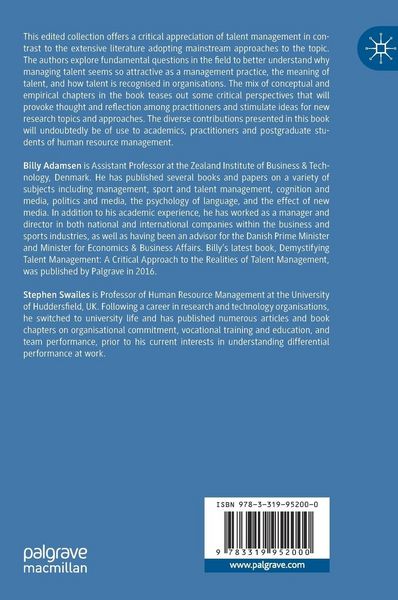 Produktbild: Managing Talent
