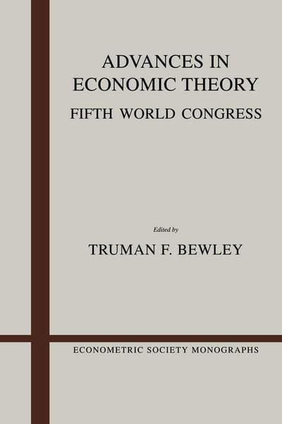 Produktbild: Advances in Economic Theory