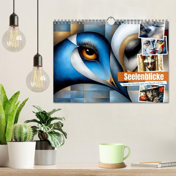Produktbild: Seelenblicke (Wandkalender 2026 DIN A4 quer), CALVENDO Monatskalender
