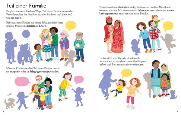 Produktbild: Mein erstes Stickerbuch: Familien