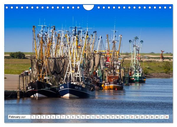 Produktbild: The German North Sea coast (Wall Calendar 2027 DIN A4 landscape), CALVENDO 12 Month Wall Calendar