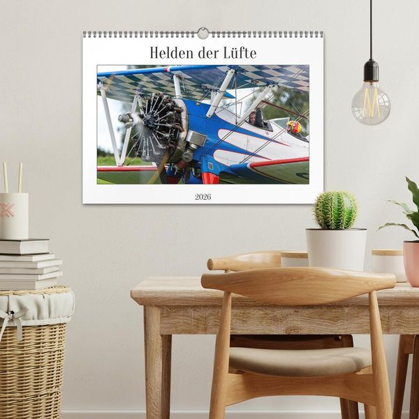 Produktbild: Helden der L&uuml;fte (Wandkalender 2026 DIN A3 quer), CALVENDO Monatskalender
