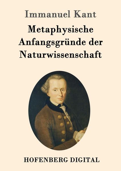 Produktbild: Metaphysische Anfangsgr&uuml;nde der Naturwissenschaft